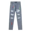 Blugi Chrome Hearts Blue Rough