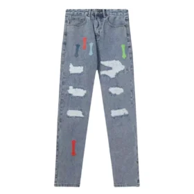 Blugi Chrome Hearts Blue Rough