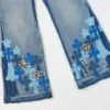 Blugi Chrome Hearts Criss Cross Bootcut