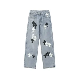 Blugi Chrome Hearts Vintage Aged