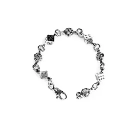 Brățări Chrome Hearts cu zaruri și Crossball