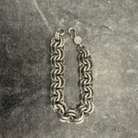 Brățăria cu inel dublu B Chrome Hearts 