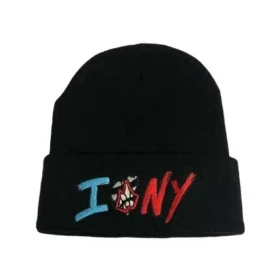 Chrome Hearts Matty Boy Sex Records I Love Ny Beanie – Negru