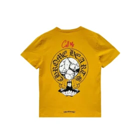 Cămașă Chrome Hearts galbenă