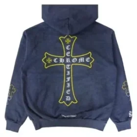 Hanorace albastru Chrome Hearts