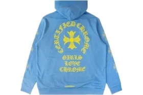 Hanorace albastru Sanskrit Chrome Hearts
