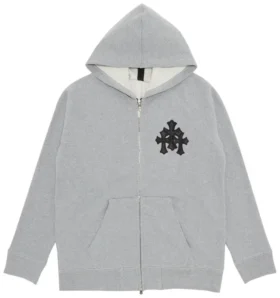 hanorace chrome hearts triple leather cross zip up 1 280x298 - Hanorace Chrome Hearts Triple Leather Cross Zip up