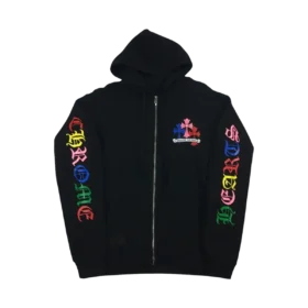 Hanorace cu fermoar Ch Script Multicolor Cross Cemetery