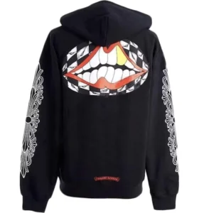 Hanorace cu glugă Chrome Hearts Matty Boy Flower Chomper