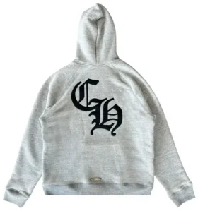 Hanorace cu glugă Chrome Hearts Triple Cross „Gri”
