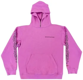 Hanorace cu glugă Chrome Hearts X Matty Boy Web, violet