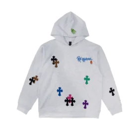 Hanorace cu glugă și Cross Patch-uri Chrome Hearts X Matty Boy