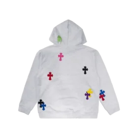 Hanorace cu glugă și Cross Patch-uri Chrome Hearts X Matty Boy