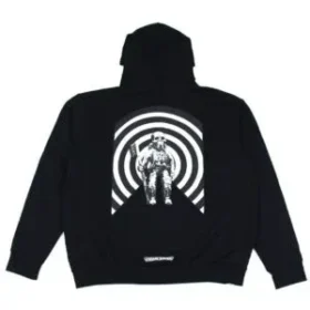 Hanorace cu glugă și fermoar Chrome Hearts Foti Harris Teeter Space Black Suit