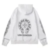 Hanorace cu glugă și fermoar Chrome Hearts Los Angeles