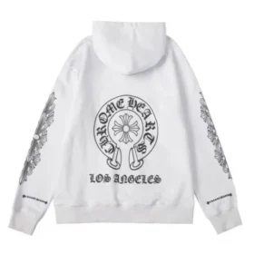 Hanorace cu glugă și fermoar Chrome Hearts Los Angeles