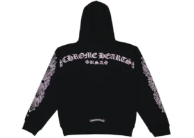 Hanorace cu glugă și logo pe umăr Chrome Hearts Matty Boy