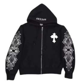 Hanorace cu strasuri Chrome Hearts
