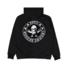 Hanorace rar cu fermoar și logo Ch Foti Skeleton Circle