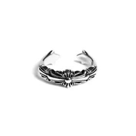 Inel cu Double Floral Cross Baby