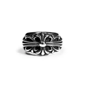 Inel floral Chrome Hearts