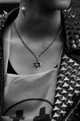 Pandantiv mic Star of David