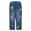 Pantaloni Firmranch cu cruciulițe aplicate Chrome Hearts Pantaloni Firmranch cu cruciulițe aplicate Chrome Hearts