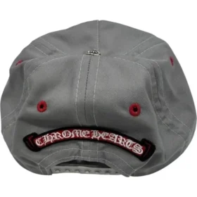 Pălărie Chrome Hearts Gas Station cu 5 panouri, gri