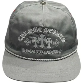 Pălărie Chrome Hearts Gas Station cu 5 panouri, gri