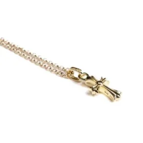 Talisman cruce din aur de 22K Baby Fat