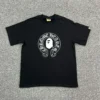 Tricou Bape X Chrome Hearts negru