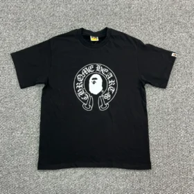 tricou bape x chrome hearts negru 1 280x280 - Tricou Bape X Chrome Hearts negru
