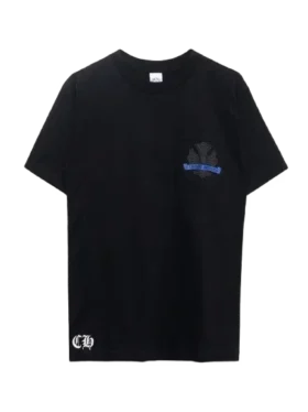Tricou Blue Horseshoe Chrome Hearts