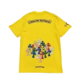 Tricou Chrome Hearts Cemetery galben