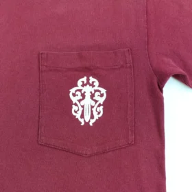 Tricou Chrome Hearts cu buzunar Dagger 