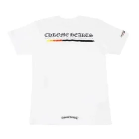 Tricou Chrome Hearts cu potcoavă și cruce dreaptă Horseshoe