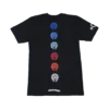 Tricou Chrome Hearts cu potcoavă multicoloră și Horseshoe drept Tricou Chrome Hearts cu potcoavă multicoloră și Horseshoe drept