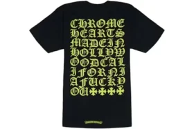 Tricou Chrome Hearts Made in Hollywood Negru