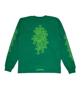 Tricou cu mânecă lungă Chrome Hearts Cemetery Cross